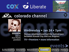 Colorado Channel: Events