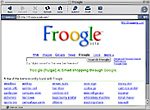 Google's Froogle Search Directory of Shops