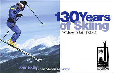Colorado Ski Museum Ad